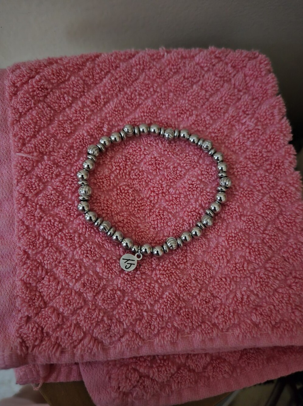 Tjazelle Strength And Grace Collection - Silver With Silver Bracelet